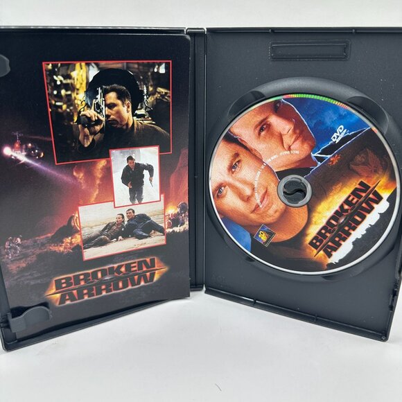 Broken Arrow DVD John Travolta Christian Slater 1996 Action Thriller - Picture 4 of 4